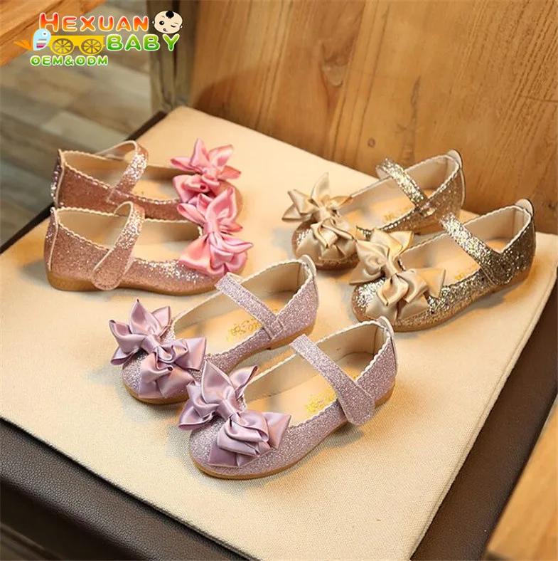 

Kids girls shoes Korean style princess children leather dressy shoes, Picture shows
