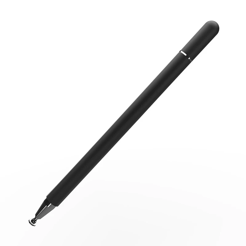 

Mobile Phone Tablet Touch Screen Universal Metal Passive Pencil 2IN1 Stylus Pen With Magnetic Cap For Iphone