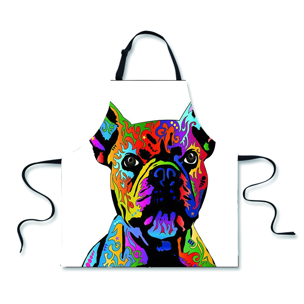 

Factory Price Cartoon Printed Apron For Hot Sales, Multi color