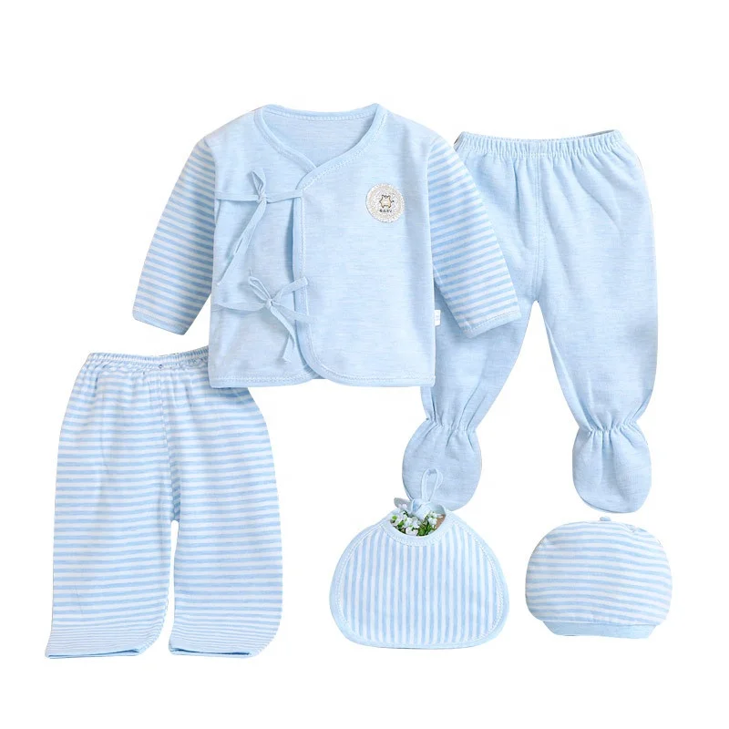 

Newborn baby clothes gift set 5 pieces clothing sets unisex for newborn baby