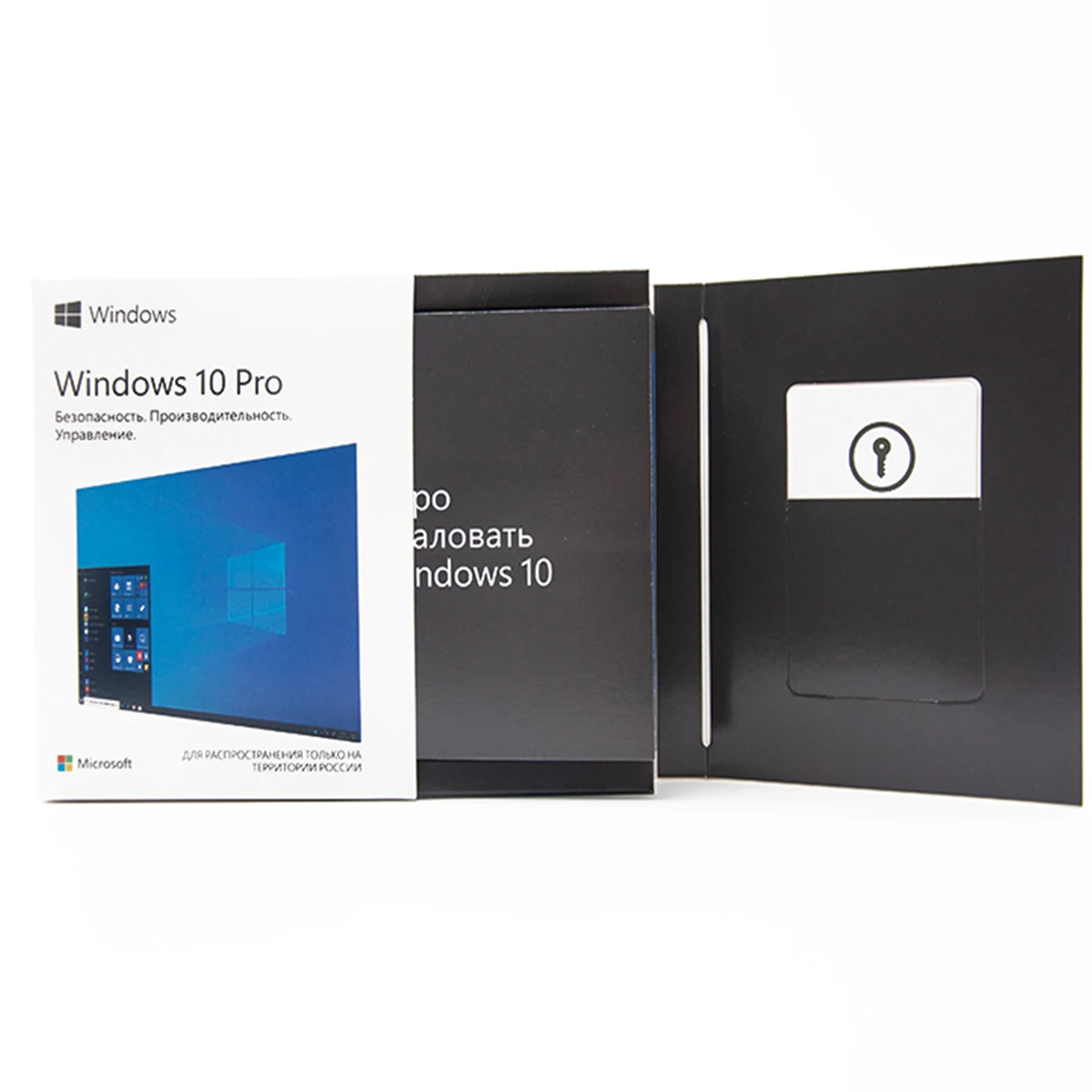 

Russian Language Windows 10 Pro Retail Box 3.0 usb flash drive FQC- 10150 FPP Key code Online activation