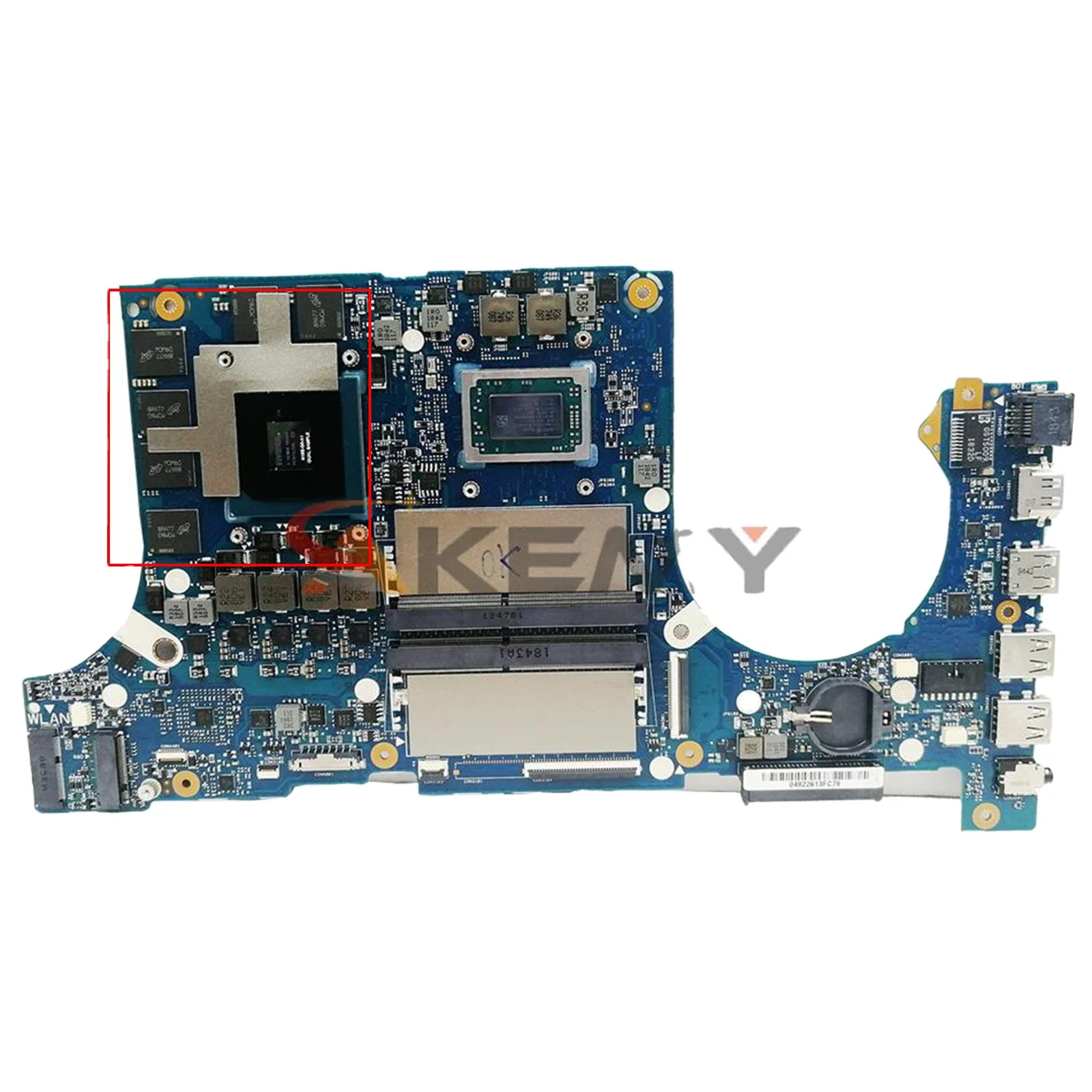 

Notebook FX505D Mainboard For ASUS FX505DU FX705DU FX505DV Laptop Motherboard AMD R3-3300H R5-3550H R7-3750H GTX1660TI-6G