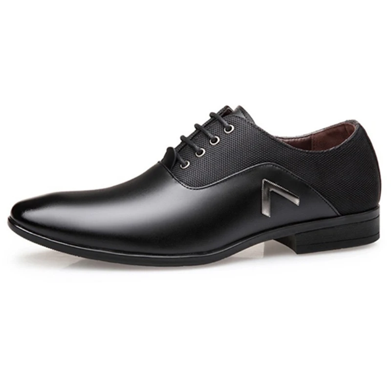 

new business black men's formal leather shoes, 3 colors/oem