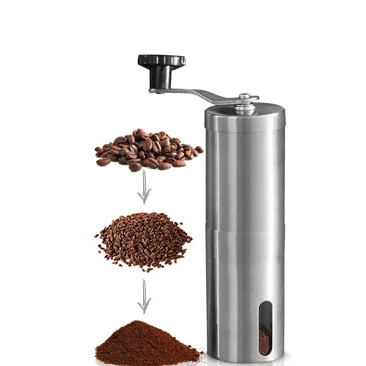 

Hot selling coffee manual grinder portable Bean Burr Coffee Grinder