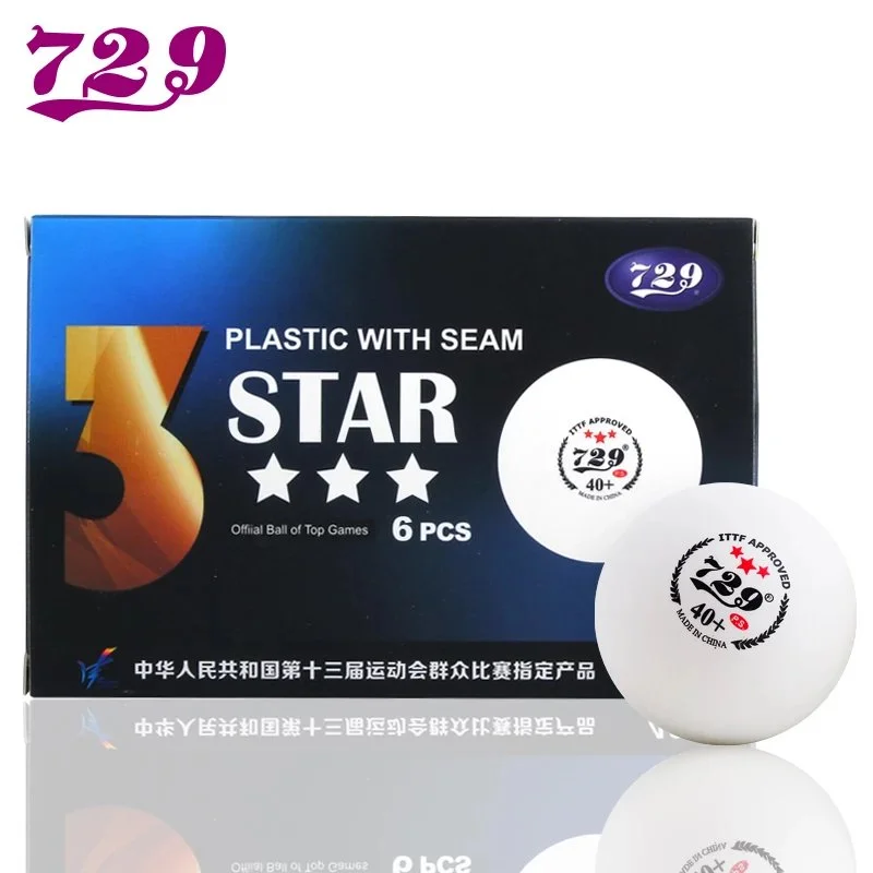 

Friendship 729 seamed 6pcs 10pcs balls 40mm+ 3star abs table tennis ball