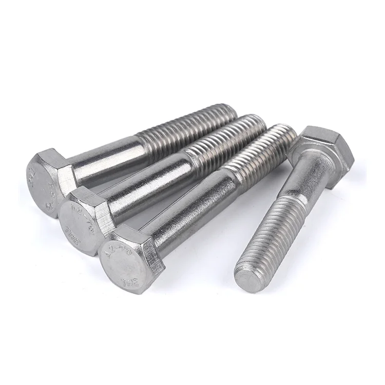 
Din 931 Grade 10.9 Stainless Steel Hex Bolt 