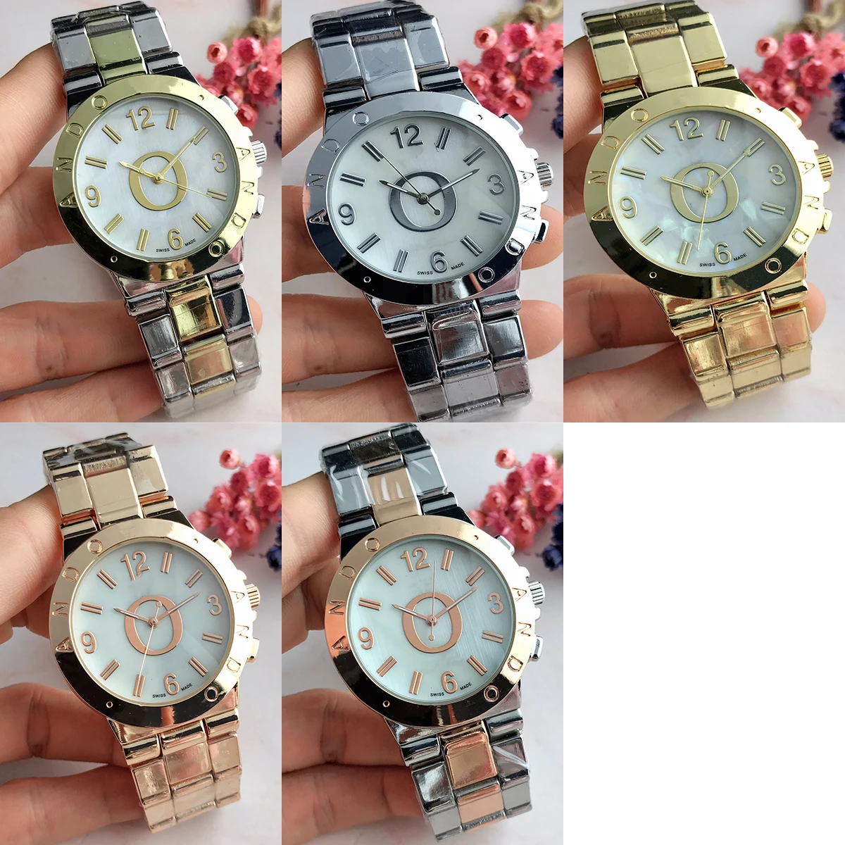 

NEW Europe and the United States Stainless Steel Men women Quartz Watches contracted Jewelry Gift Charm