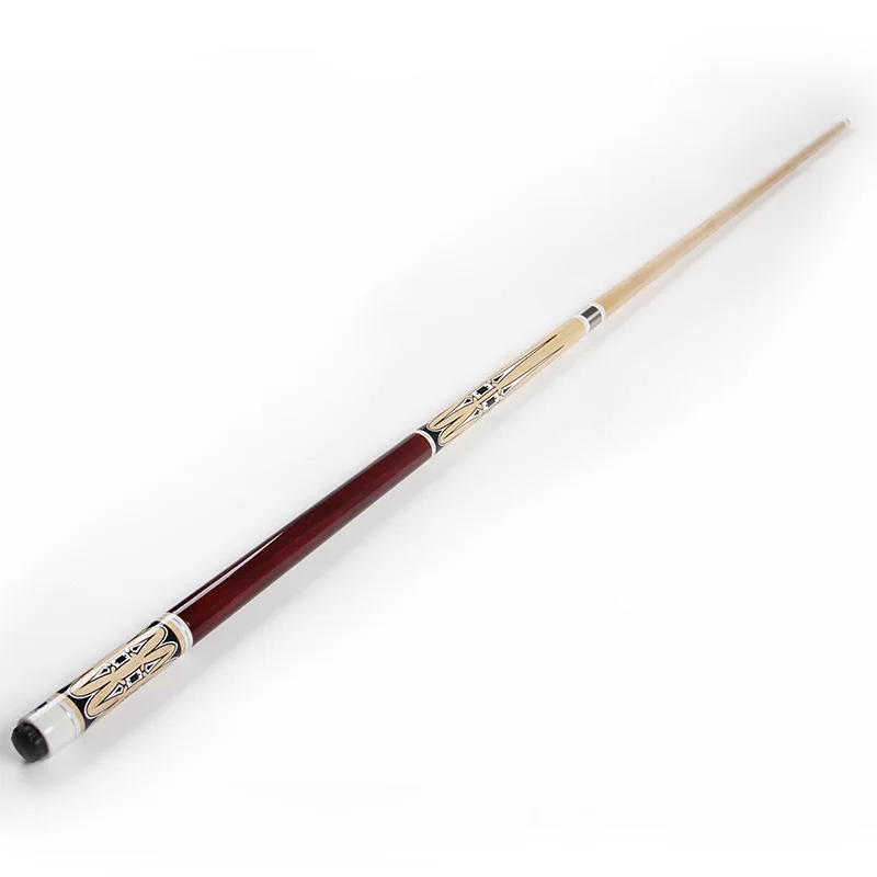 

Elegant Design Maple Wood Cue Stick High Quality 1/2 Billiard Cue Made In China OEM, Colorful