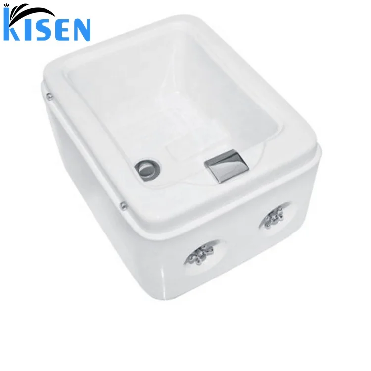 

KISEN White Pedicure Bowls for Spa Pedicure Massage chair, Customized