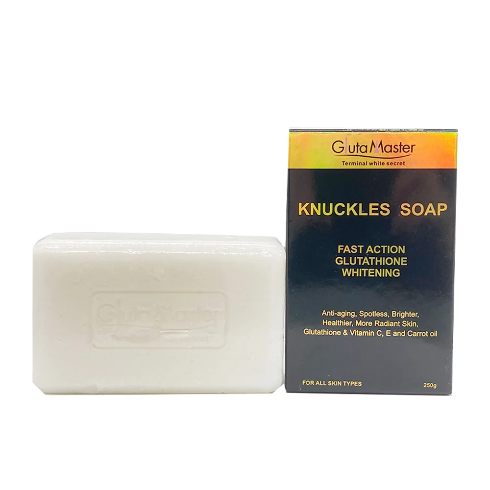 

Gluta Master Terminal White Secret Fast Action Glutathion Super Whitening Vitamin C for Anti-aging 250g Knuckles Soap