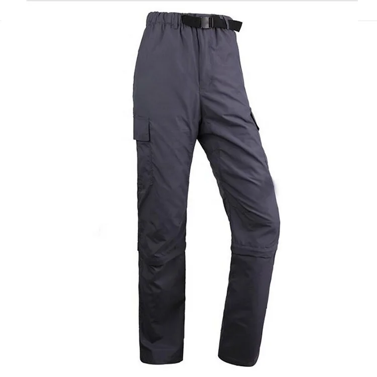 

Summer Quick Dry Nylon Tactical Pants Men Lightweight Army Military Combat Fatigue Trousers, Grey green khaki