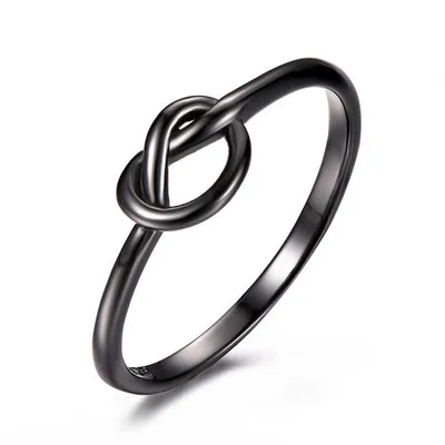 

2021 Simple Plain Wedding Ring Knot Circle Ring for Men And Women, As picture shows