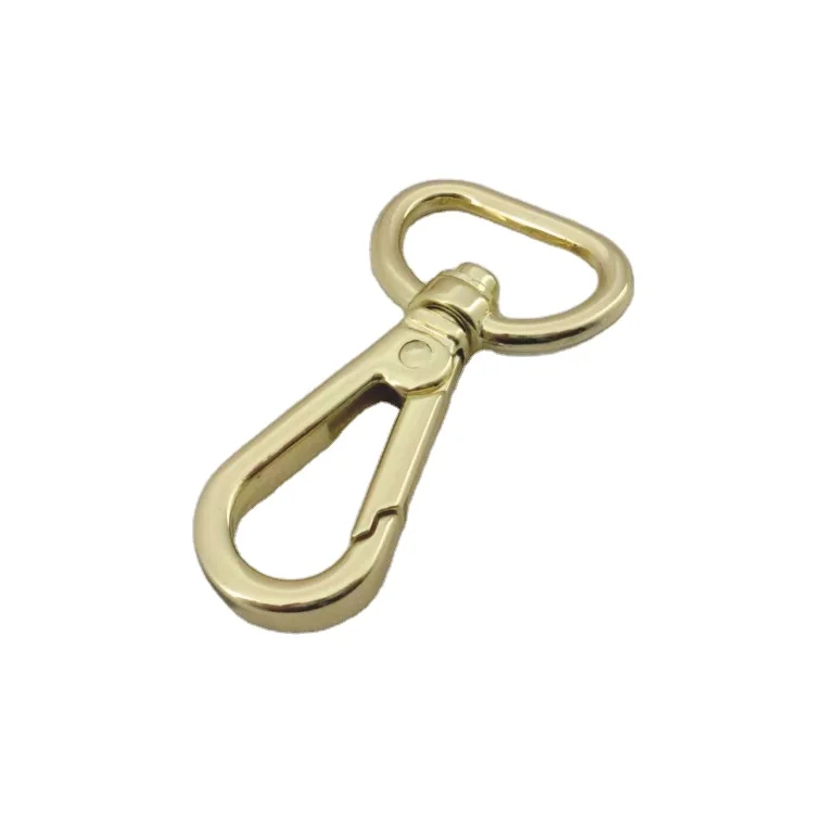 

Metal snap hook factory wholesale luggage leather hardware accessories keychain DIY ornament pendant bag hooks