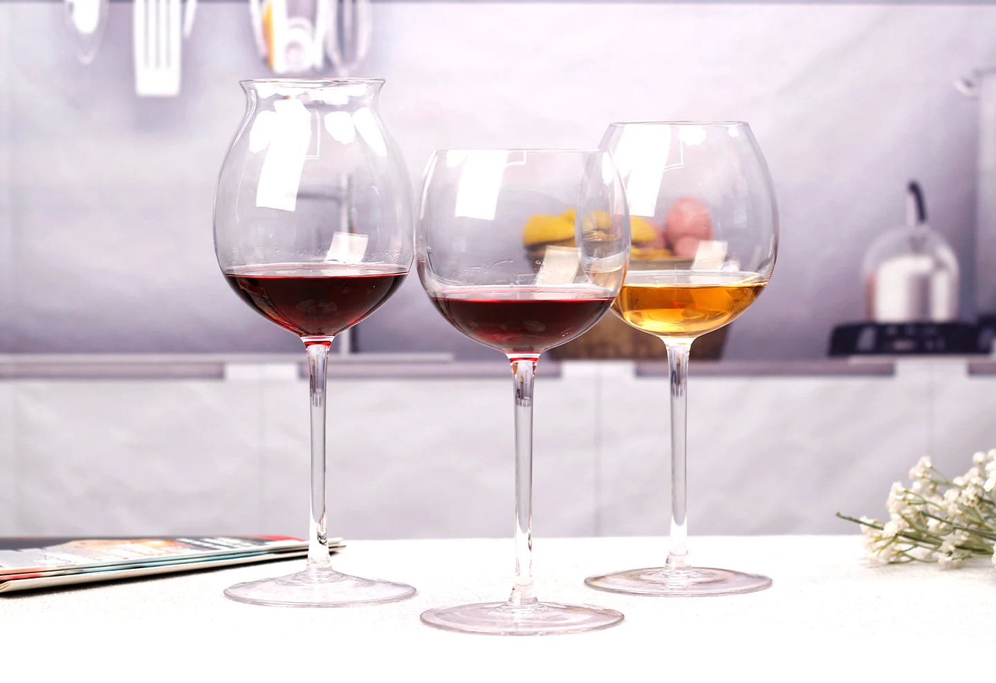 reausable wine glass