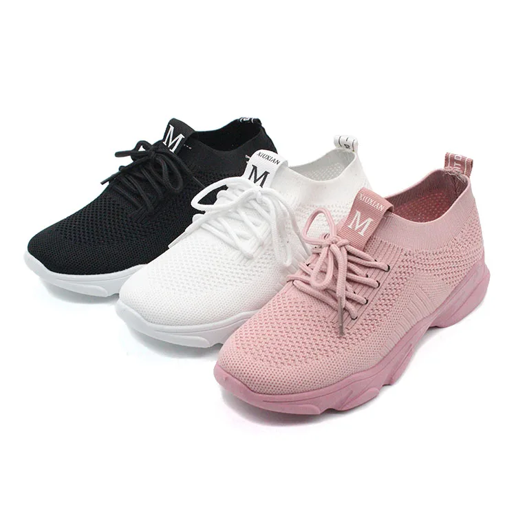 

women sock sport shoes china shoe manufacturer women shoes, Pink,white,black