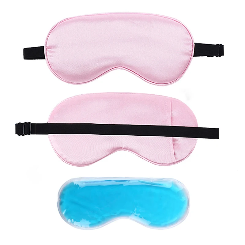 

Adjustable Cotton Private Label Silk Sleep Mask With Box