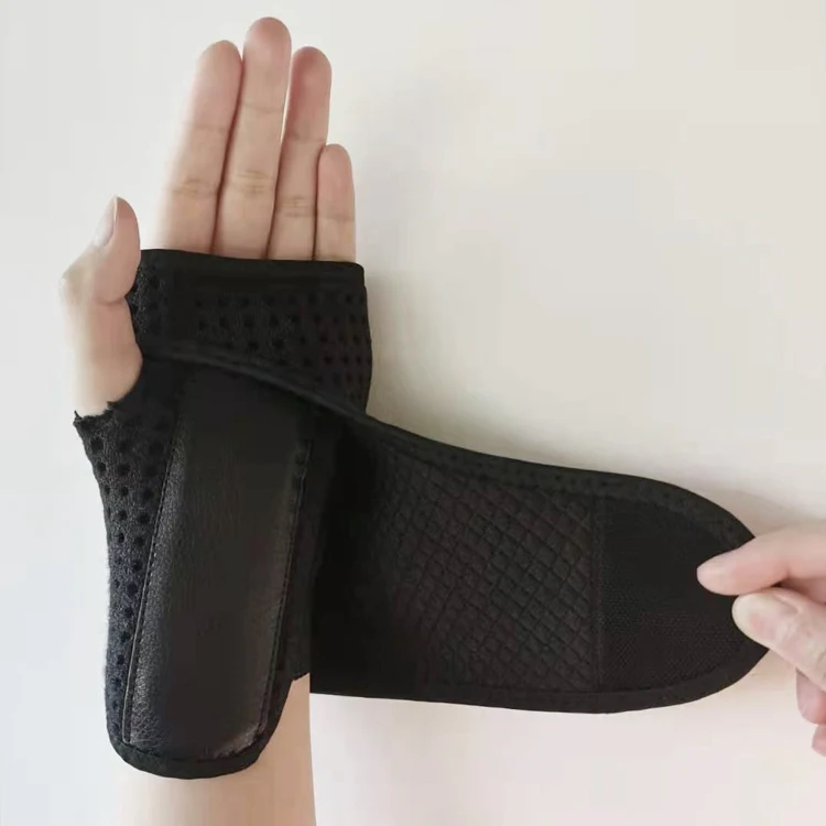 

Hot sale Outdoor gymnastics fitness palm and wrist guard palm protect support for sport users, Black