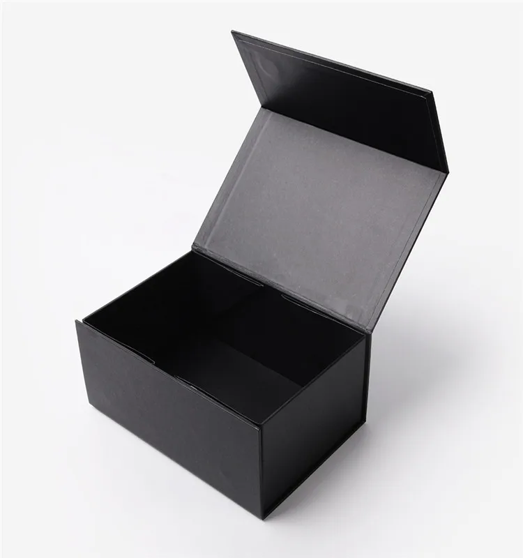 Custom Logo Printed Wig Shoe Black Cardboard Folding Magnetic Style Packaging Gift Box Buy Custom Cardboard Black Magnet Folding Paper Packaging Gift Box With Magnetic Closure For Wig Popular Customized Luxury Folding