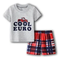 

Wholesale 100% cotton baby boy suit/ boy clothes/clothing sets