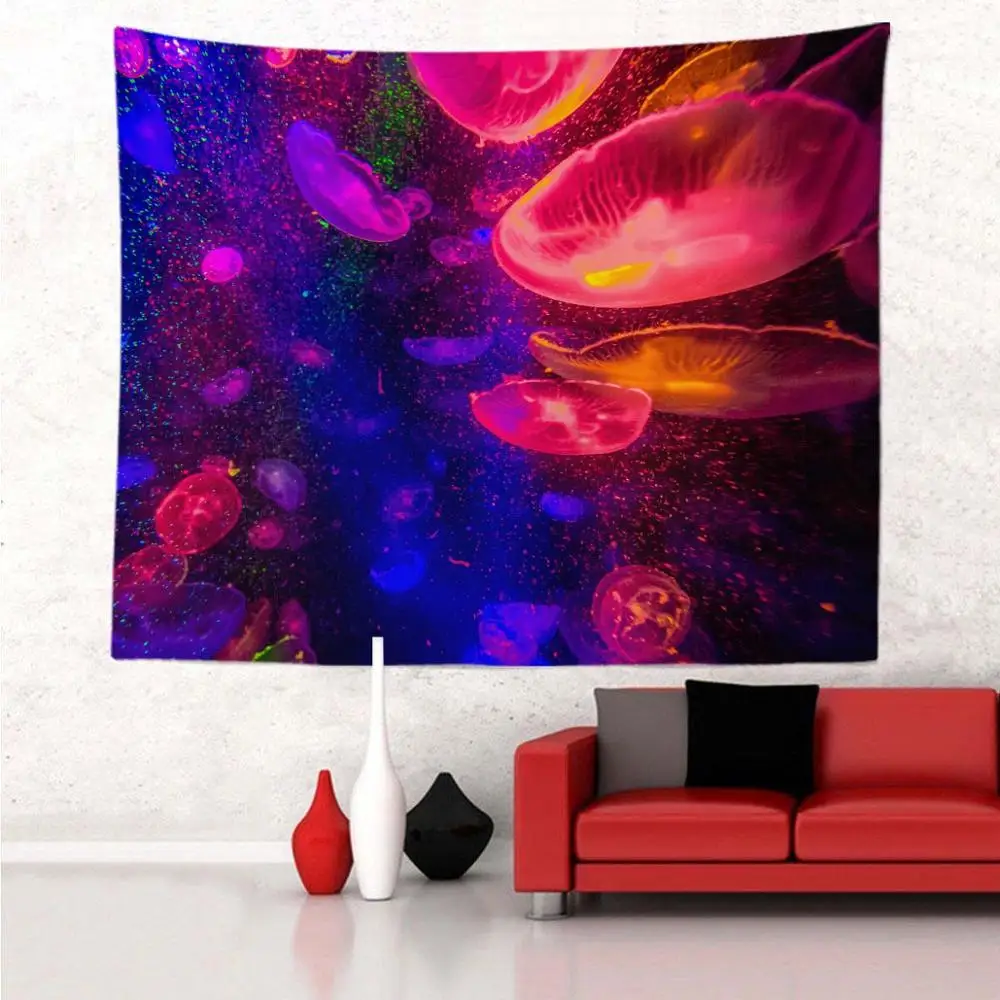 
High quality 100% Polyester soft Material Wall hanging Decoration Custom Tapestry Posters 