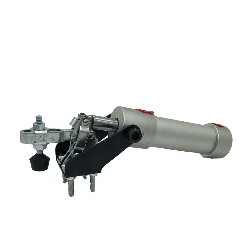 HS-10101-A Hot Sale Pneumatic Power Clamps Hold Down Toggle Clamp 1/8'' Inlet  Holding Capacity 50KG