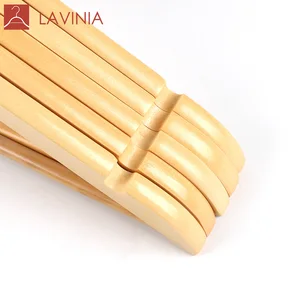 Image of p66 cheap wooden coat hanger