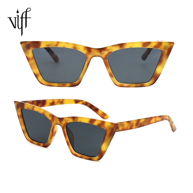 

VIFF HP21065 Wholesale trendy luxury square custom vintage fashion mens rectangular shades sun glasses 2021 women sunglasses