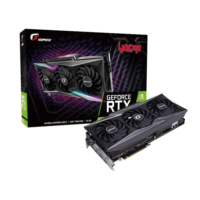 

Colorful iGame GeForce RTX 3090 Vulcan OC 3090 gpu computer gaming graphics card support rtx 3090 24gb video cards