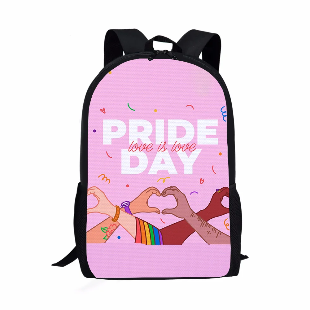 

2022 Luxury Design Pride Day LGBT Rainbow Theme Logo Souvenir Event Party Supplies Gift For Unisex Lesbians Gay Casual Backpack