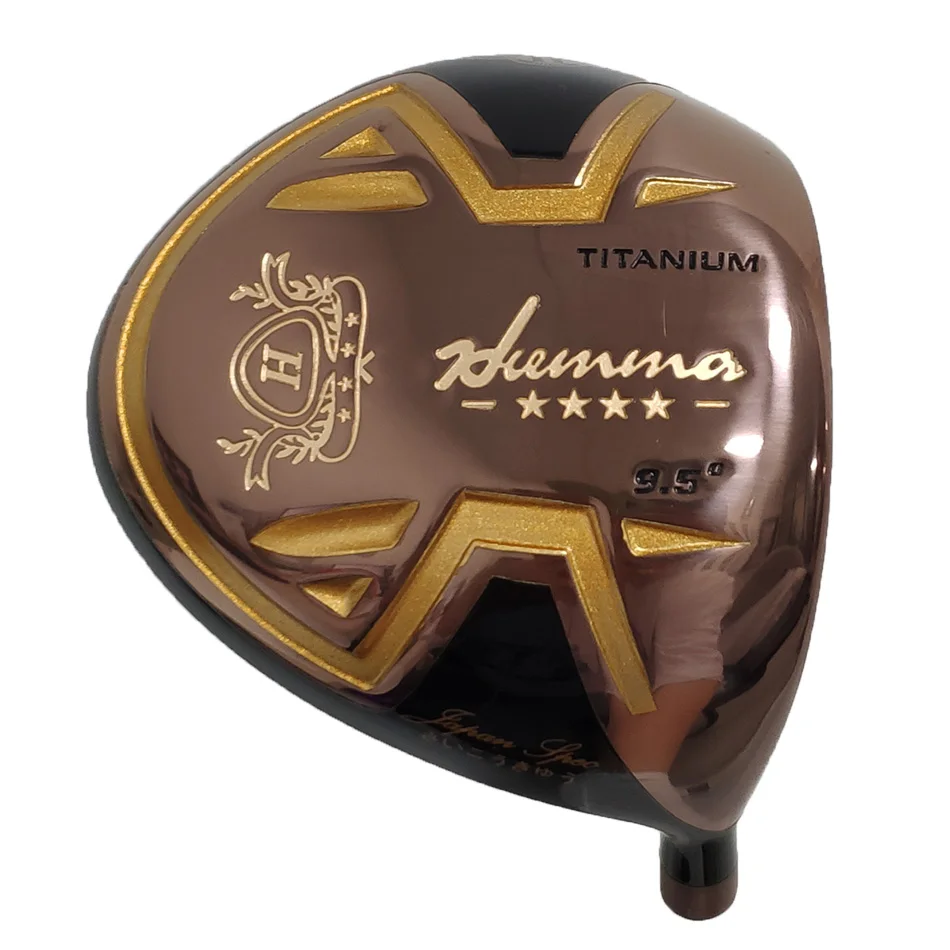 

Golf driver head with rose gold plating forged aluminum golf driver 9.5