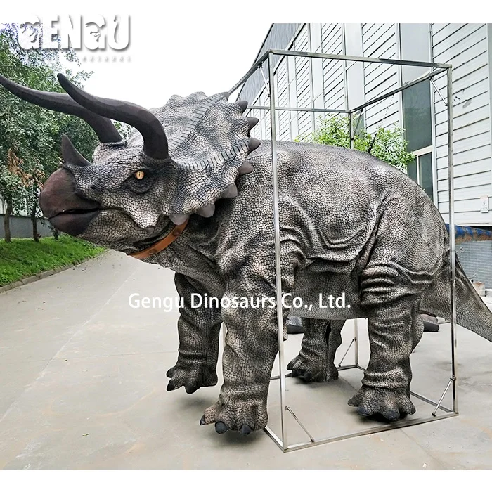 

Life Size Dinosaur Costume Adult Triceratops Costume