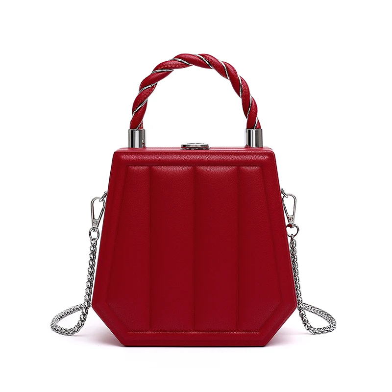 

Fashion simple messenger bag with long chain ladies trendy wallet mini bag ladies handbag ladies, As picture