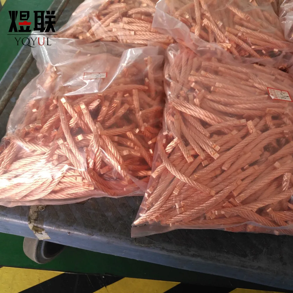 
Factory Price Highly Flexible Bare Copper Wire for Carbon Brushes 