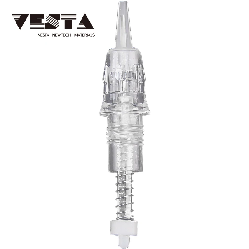 

Vesta Factory Supply 1r Needles Top Quality pmu Cartridge Needles pmu needle1 Nano Needles with Large Storage, White
