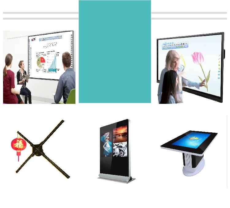 Factory Price Oem 20 Points Infrared Touch  Interactive Flat Panel Touch Screen Lcd Monitor For Office / School