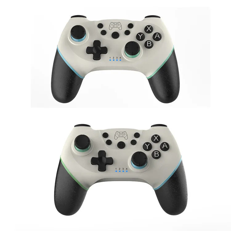 

Wireless Pro Controller Compatible with Switch/Switch Lite, Switch OLED, Black white red yellow turquoise or oem