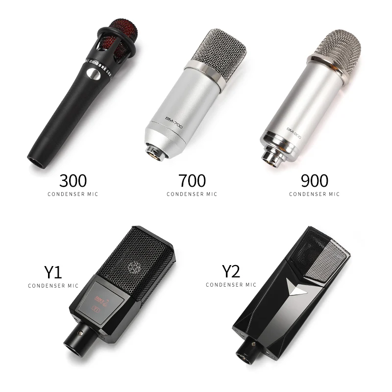 
High Sensitivity BM900 Podcast Studio Recording Electret Condenser Microphone On Live Professional Set Microfoon 