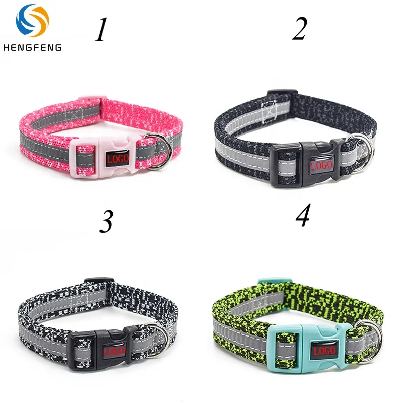 

Hot Style High Quality Custom Personalized pet accessories Eco friendly dog collars Adjustable Pet Collar, Picture show or custom color