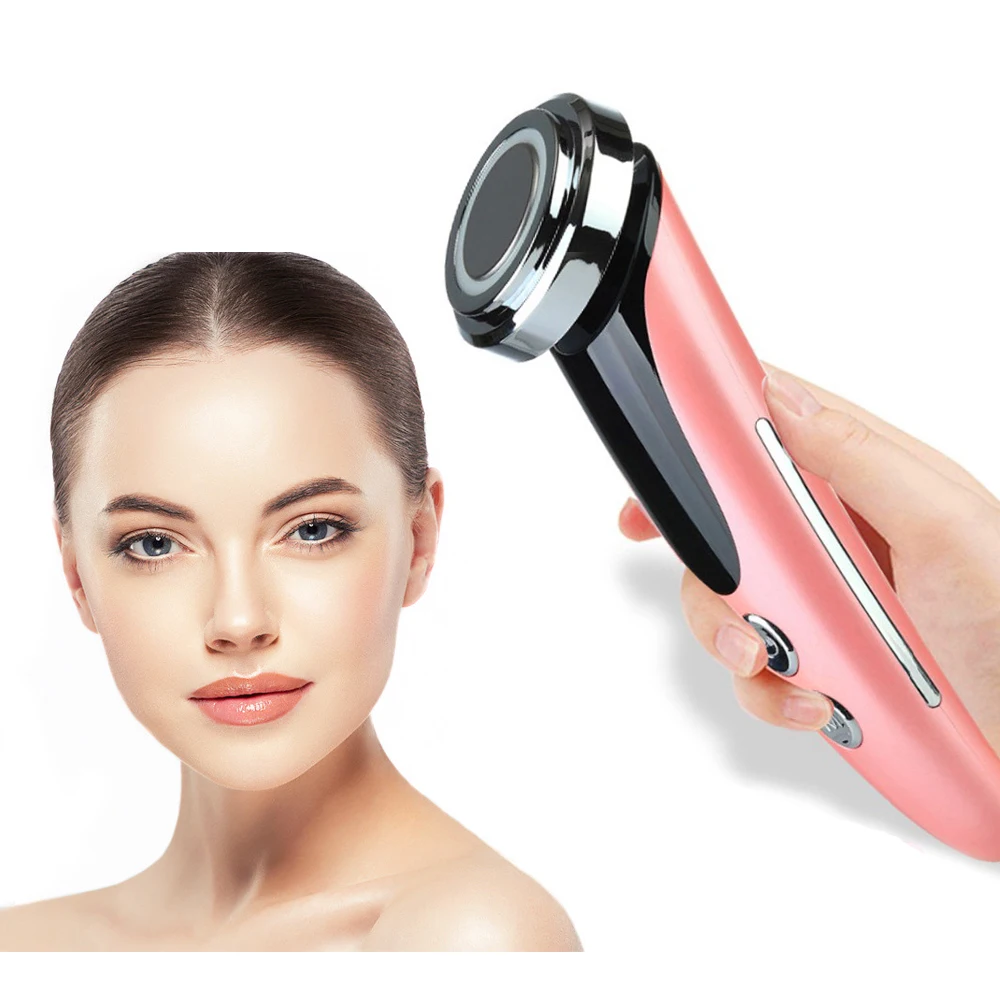 

Photon Skin Rejuvenation Device IPL Blue Red Light Portable Beauty Equipment Soin Visage Facial Cleansing Tightening Massager