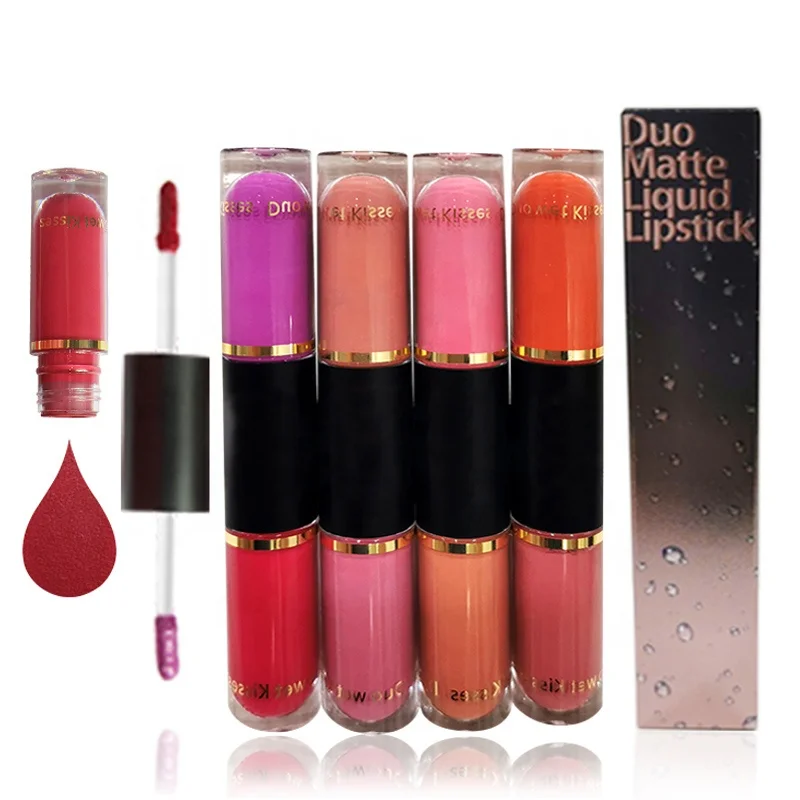 

Make your own custom matte organic clear lipstick brand, Multi-color