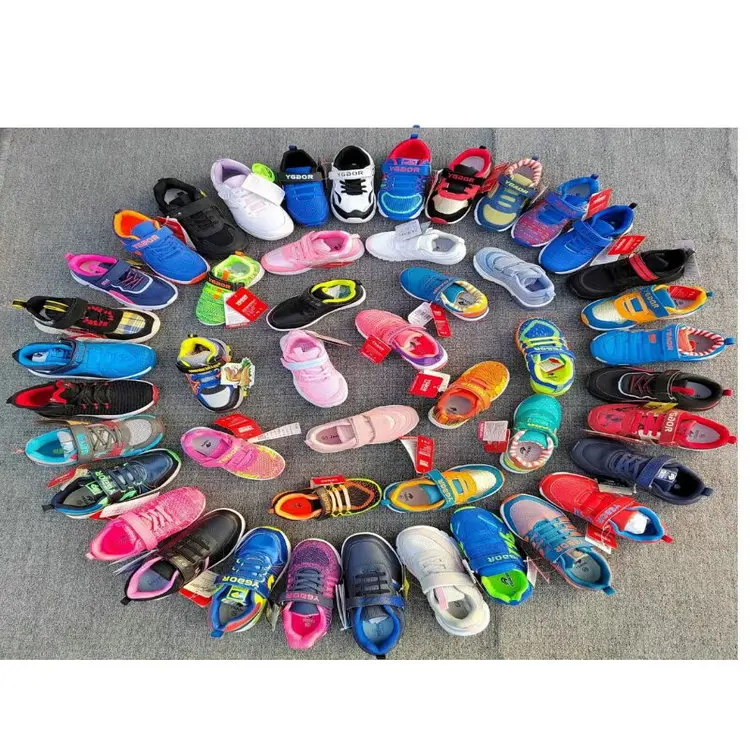 

2.68 Dollars XLX001 Children Boys And Girls Basketball Running Walking Style Shoes Athletic Non Slip Tennis Sneakers, Mix