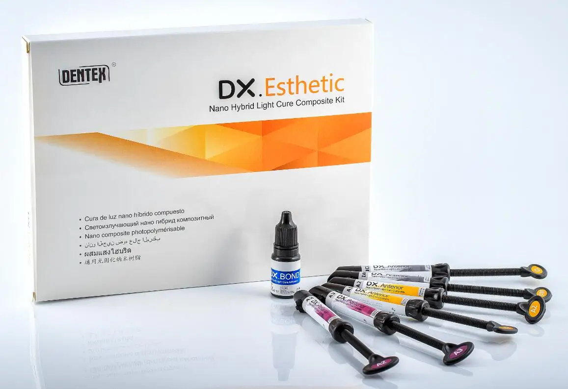 Dentex Dx Enamel Anterior Light Cure Composite Veneer Dental Composite