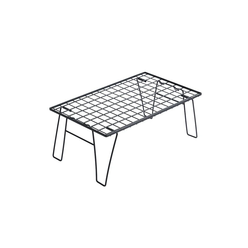 Campingmoon Camping Accessories  Custom Outdoor Table and Chair Set Dining Coffee Outdoor Picnic Folding Table Rack Table