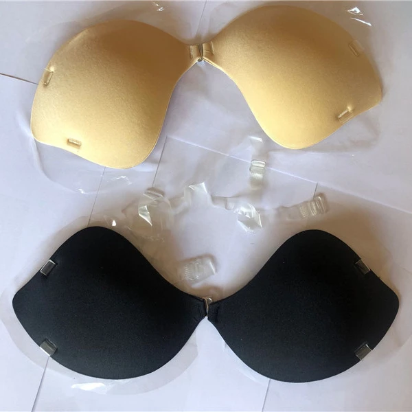 

OEM Silicone Self Adhesive Stick On Push Up Gel Strapless Invisible Bra Backless