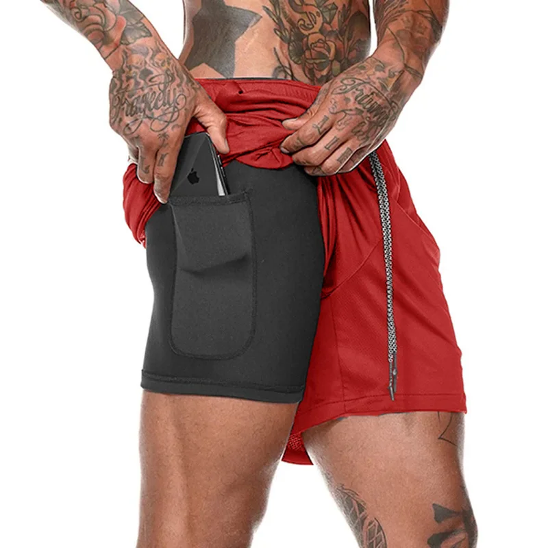 

New summer sweat absorbing quick-drying outdoor workout pants fitness running slim shorts men's casual pants, Customied