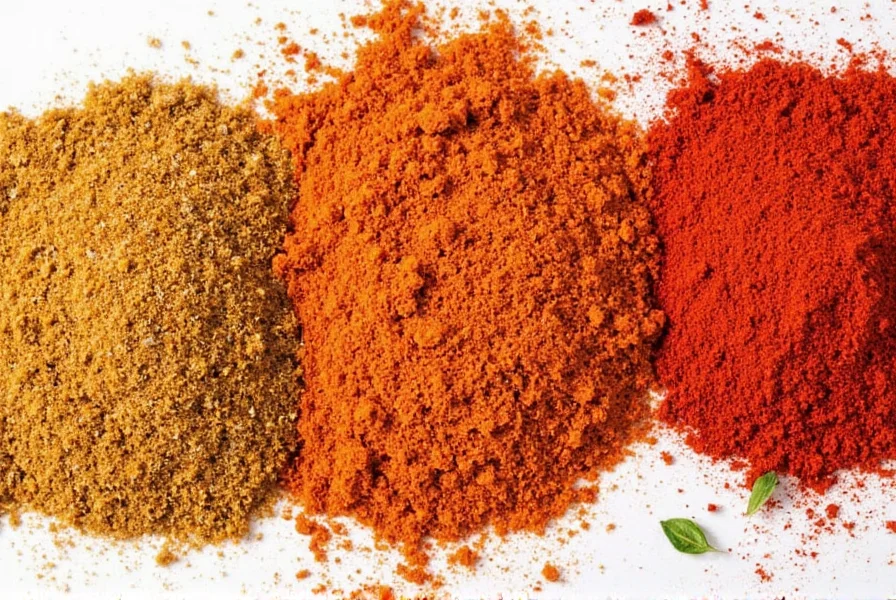 Close-up of spice labels in a market