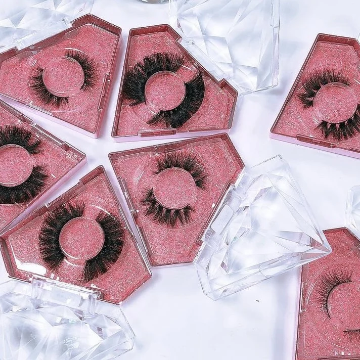 

Private label handmade faux mink strip eyelashes vendor handicraft own brand cruelty free silk eyelashes