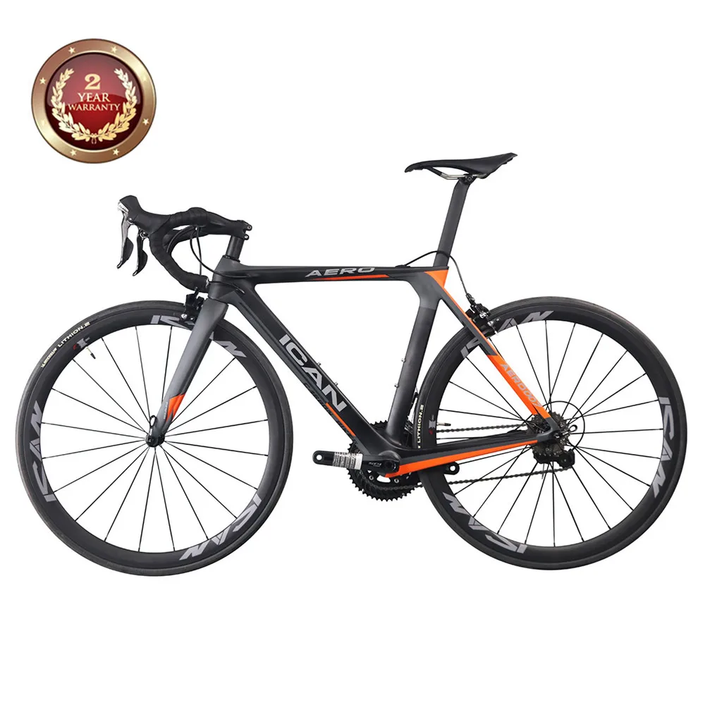 

2020 Icanbikes new carbon light road bike aero road racing bicycle only 6.9 kg