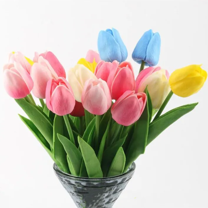 

Wedding and Home Decorative PU Artificial Tulip Flowers ZGJ-0502