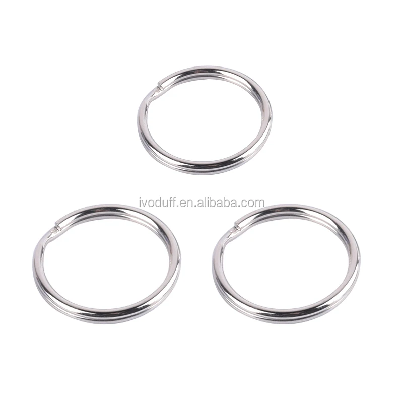 

Superior Quality Keyring  Stainless Steel Split Ring for Sale, Stainless steel color